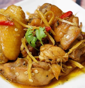 Gà Ta Xào Sả Ớt 