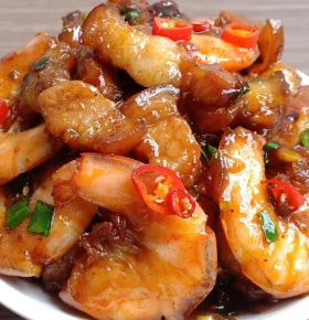 Tôm Rim Thịt 