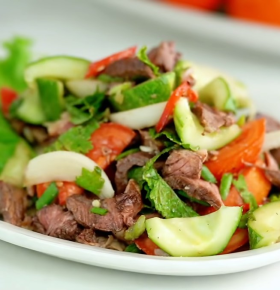 Salad Dầu Giấm Bò 