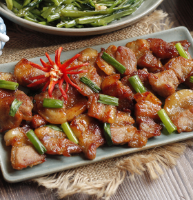 Ba Chỉ Cháy Cạnh 