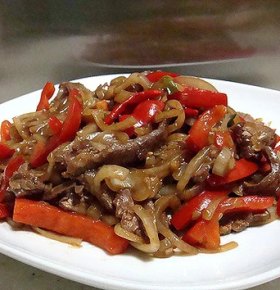 Bò Xào Sa Tế 