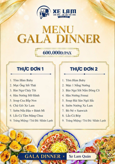 GALA DINER