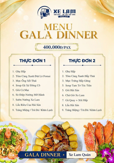 GALA DINER